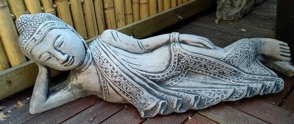 Liggende Boeddha 74x25 cm - Spijkenisse Boeddha