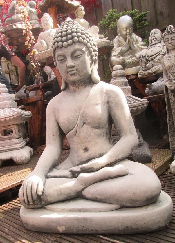 Zittende Boeddha 75x55 cm - Spijkenisse Boeddha