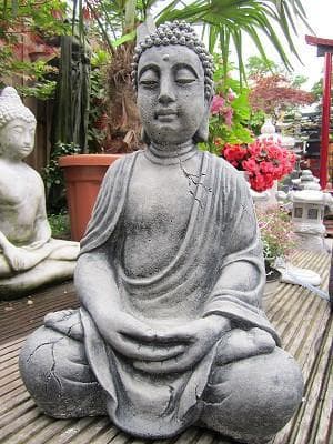 Zittende Boeddha Lotus Houding 68x45 cm - Spijkenisse Boeddha
