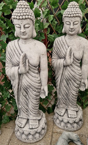 Staande Boeddha 30x25x95 cm NU