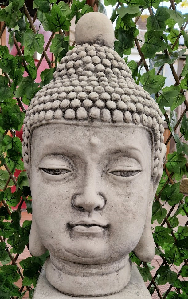 Boeddha Hoofd 30x30x52 cm